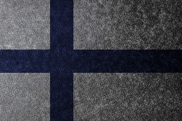 Finnland-Flagge Finnland Das Staatssymbol der finnischen Flagge