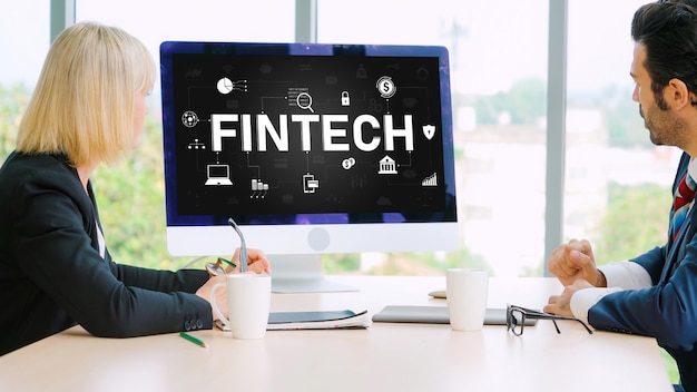 Fintech-Finanztechnologiesoftware für modische Unternehmen