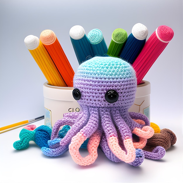 Fio de Polvo Amigurumi Roxo