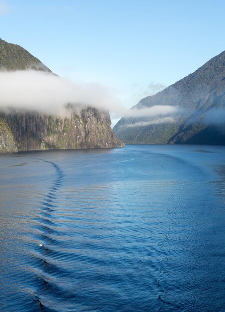 Fiorde de Milford Sound na Nova Zelândia