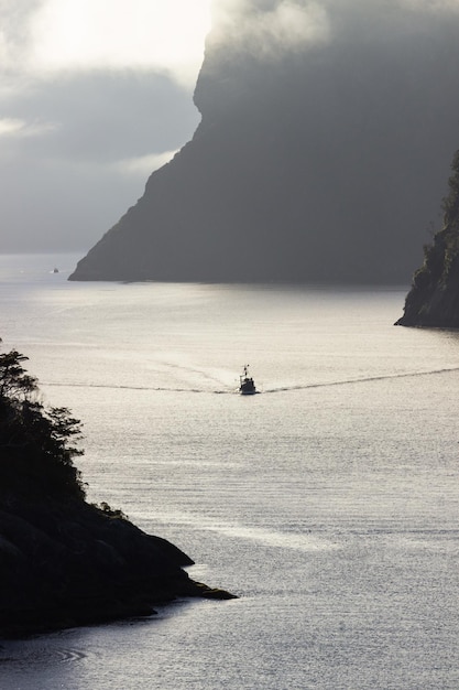 Fiordo de Milford Sound en Nueva Zelanda