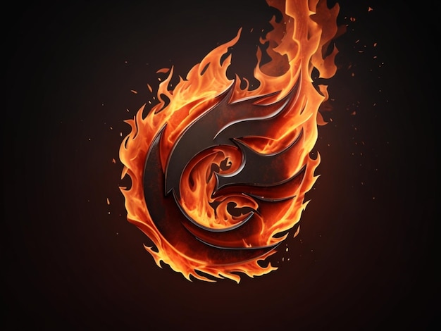 Fire-Logo für das Startup