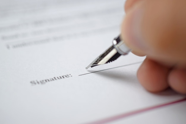 Firmando un formulario