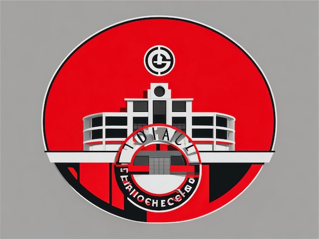 Foto firmenglyphensymbol dieses flache, abgerundete symbol verwendet rote farbe und ist isoliert auf einem schwarzen hintergrund