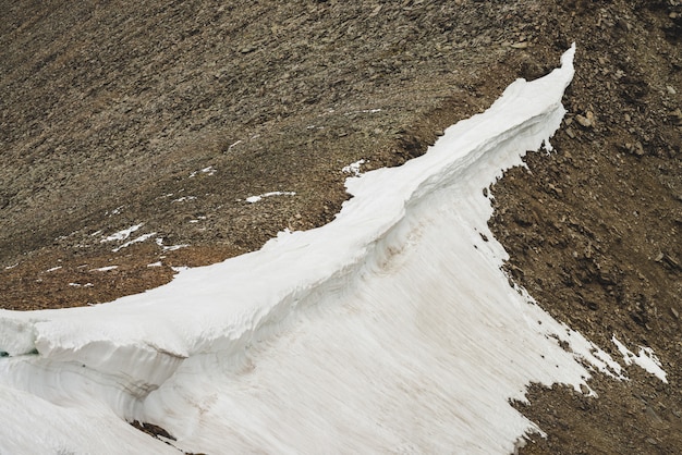 Firn auf Big Combe Rocky Mountain Ridge