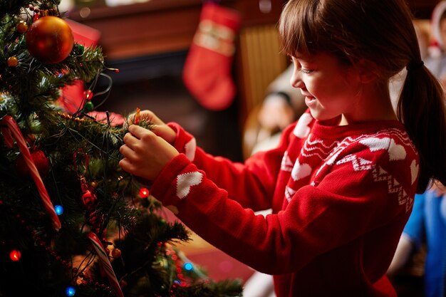 firtree Nadel weihnachten neue adorable