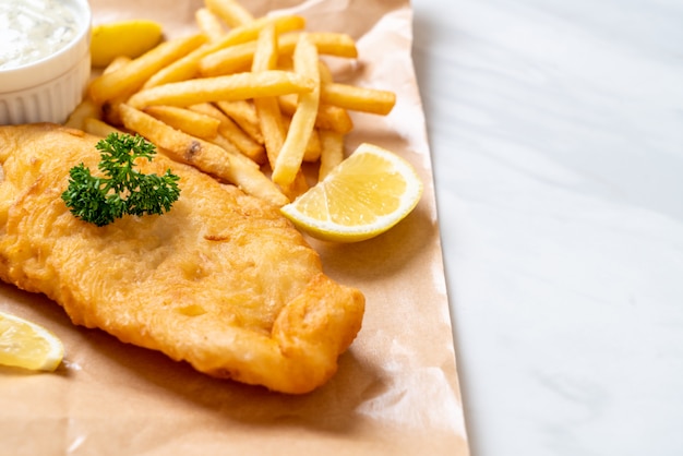 Fisch und Pommes Frites