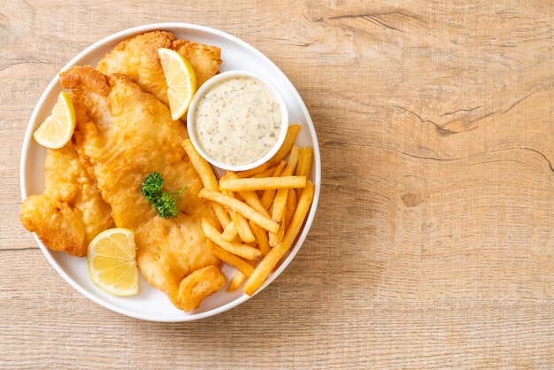 Fisch und Pommes Frites