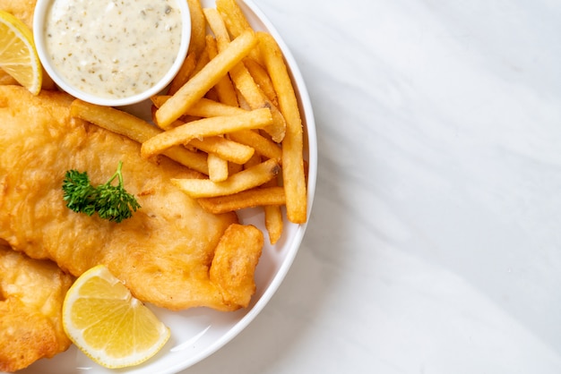 Fisch und Pommes Frites