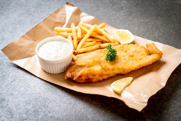 Fisch und Pommes Frites