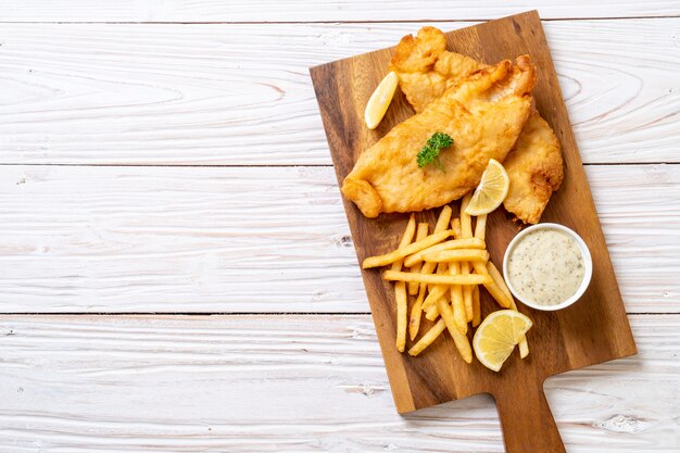 Fisch und Pommes Frites