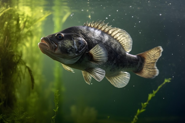 Fische springen aus dem Wasser