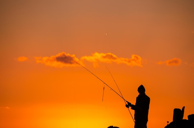 Fischer Angelrute Silhouette