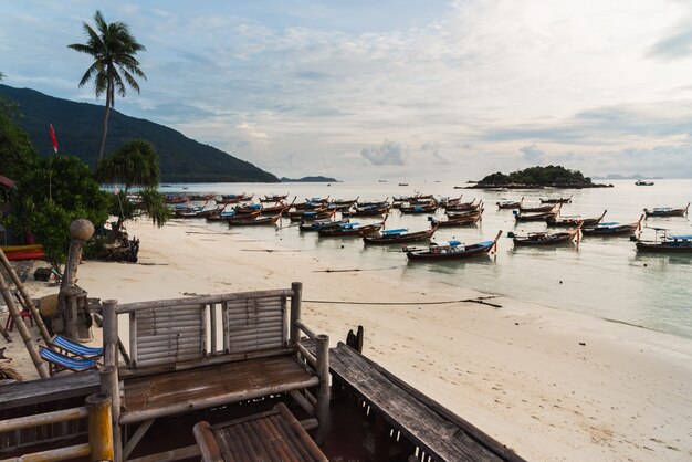 Fischerboot am Strand