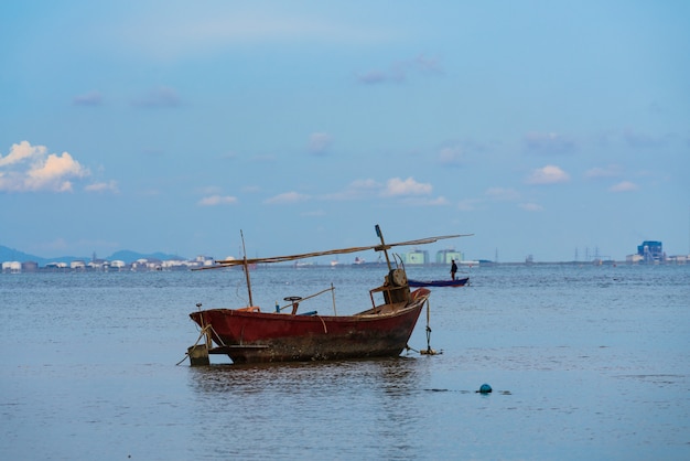 Fischerboote am Strand