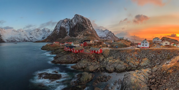 Fischerdorf Reine Lofoten Norwegen