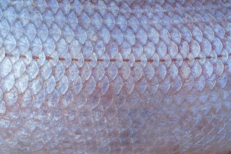 Fischschuppen hautnah