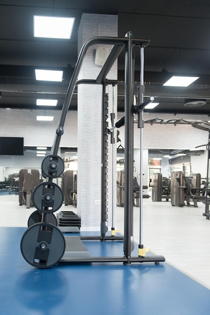 Fitnessraum ohne Inneneinrichtung