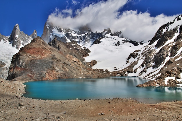 Fitz Roy Berg, Patagonien, Argentinien