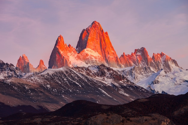 Fitz Roy Berg, Patagonien