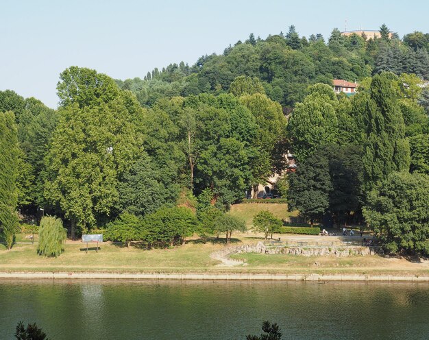 Fiume Po significado Río Po en Turín Italia