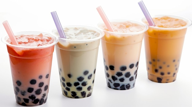 Five brews Generative AI es una versión más reciente de bubble tea que se introdujo por primera vez en Taiwán