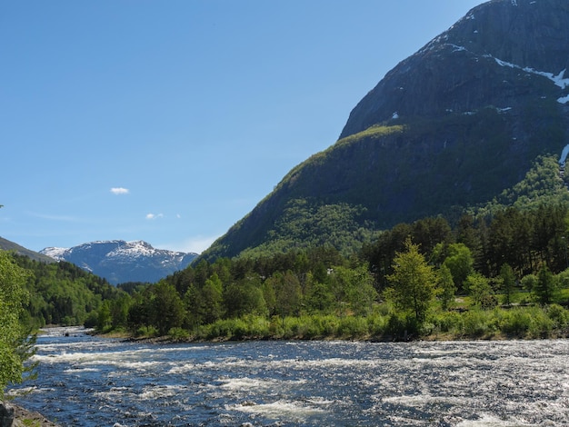 Fjord-Kreuzfahrt in Norwegen.