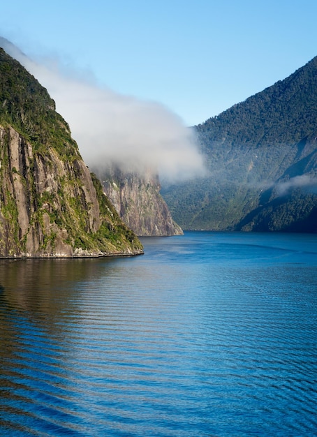 Fjord von Milford Sound in Neuseeland