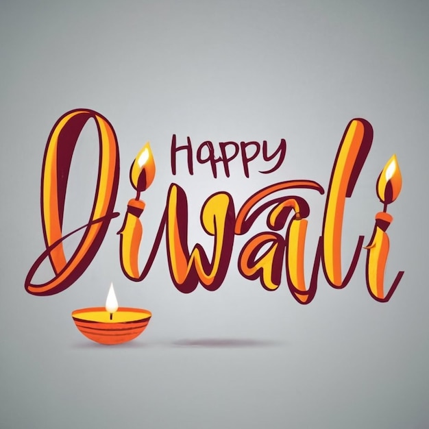 Flache Illustration für die Feier des hinduistischen Diwali-Festes