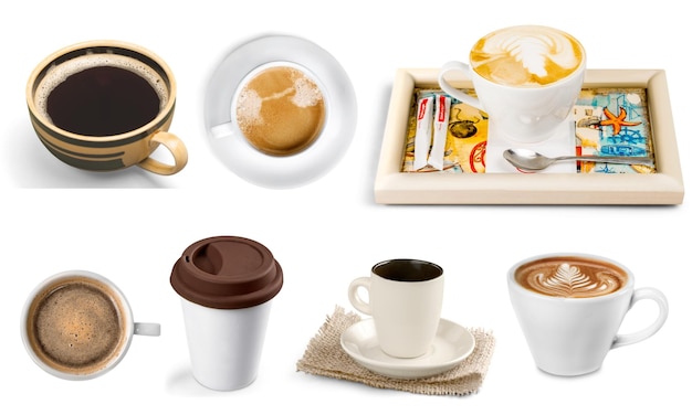 Flachweißer Kaffee