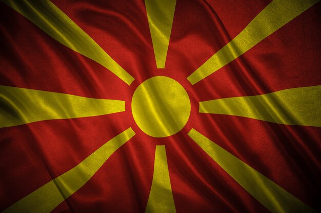 Flag of macedonia