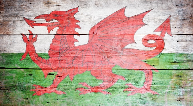 Foto flag of wales