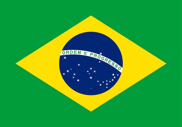 Flagge der brasilianischen Flaggennation