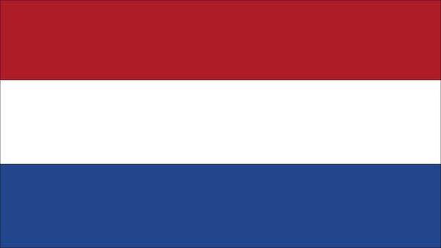 Foto flagge der niederlande