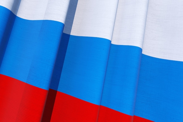 Foto flagge der russischen föderation