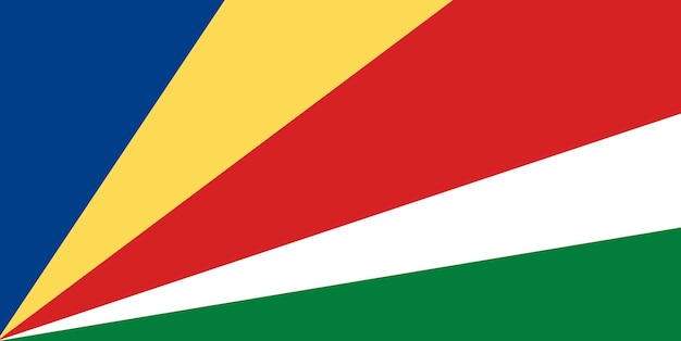 Flagge der Seychellen