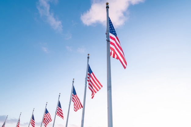 Flagge der Vereinigten Staaten von Amerika, USA