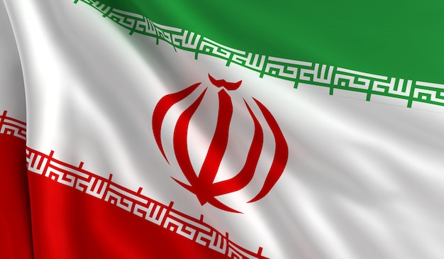 Flagge des Iran