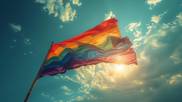 Flagge des LGBT-Pride-Tages