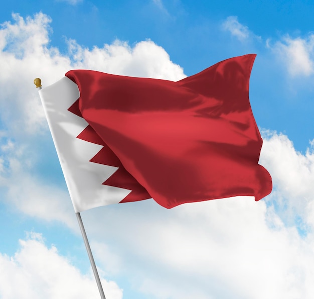 Flagge von Bahrain