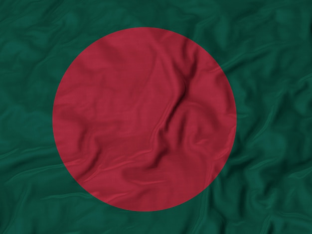 Foto flagge von bangladesch