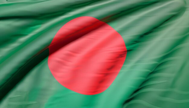 Foto flagge von bangladesch