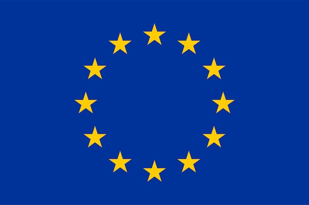 Foto flagge von europa