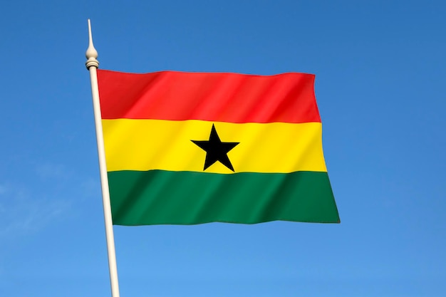 Flagge von Ghana