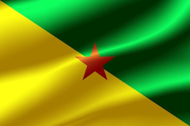 Flagge von Guyana als Hintergrund.