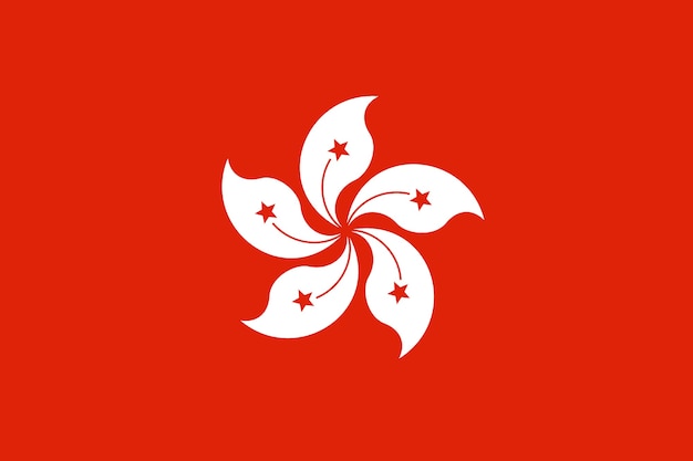 Flagge von Hongkong