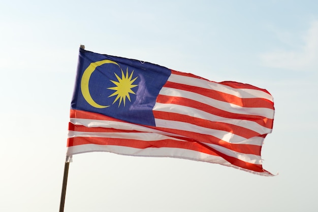 Foto flagge von malaysia