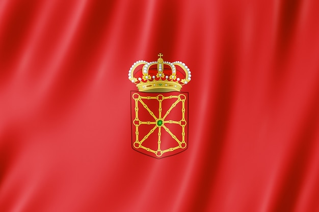 Flagge von Navarra