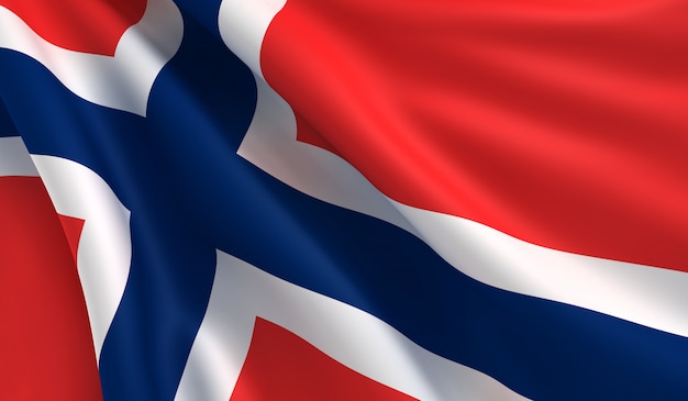 Flagge von Norwegen