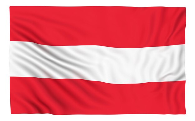 Foto flagge von österreich